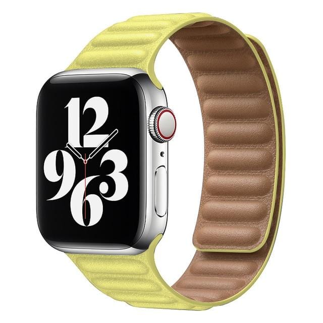 Leather Link Apple Watch Bands - A-1 Thread Vault