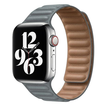 Leather Link Apple Watch Bands - A-1 Thread Vault