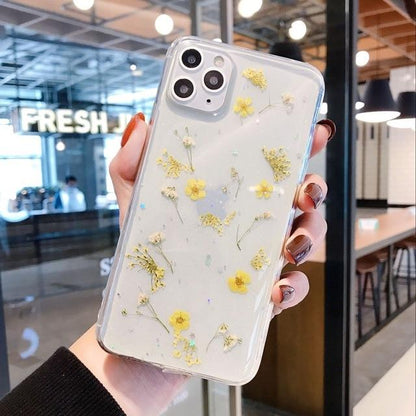 Real Dried Flowers iPhone Case - A-1 Thread Vault