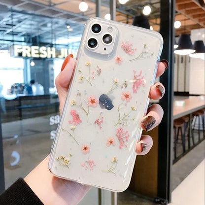 Real Dried Flowers iPhone Case - A-1 Thread Vault