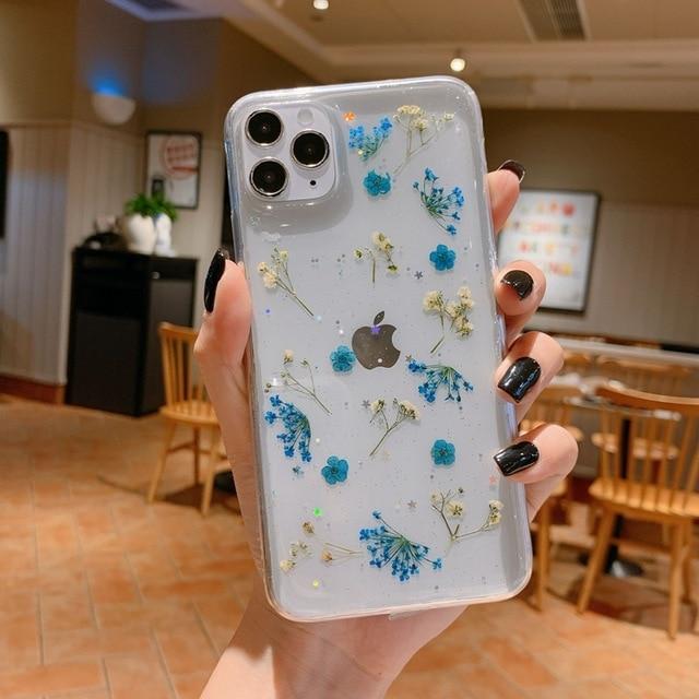 Real Dried Flowers iPhone Case - A-1 Thread Vault