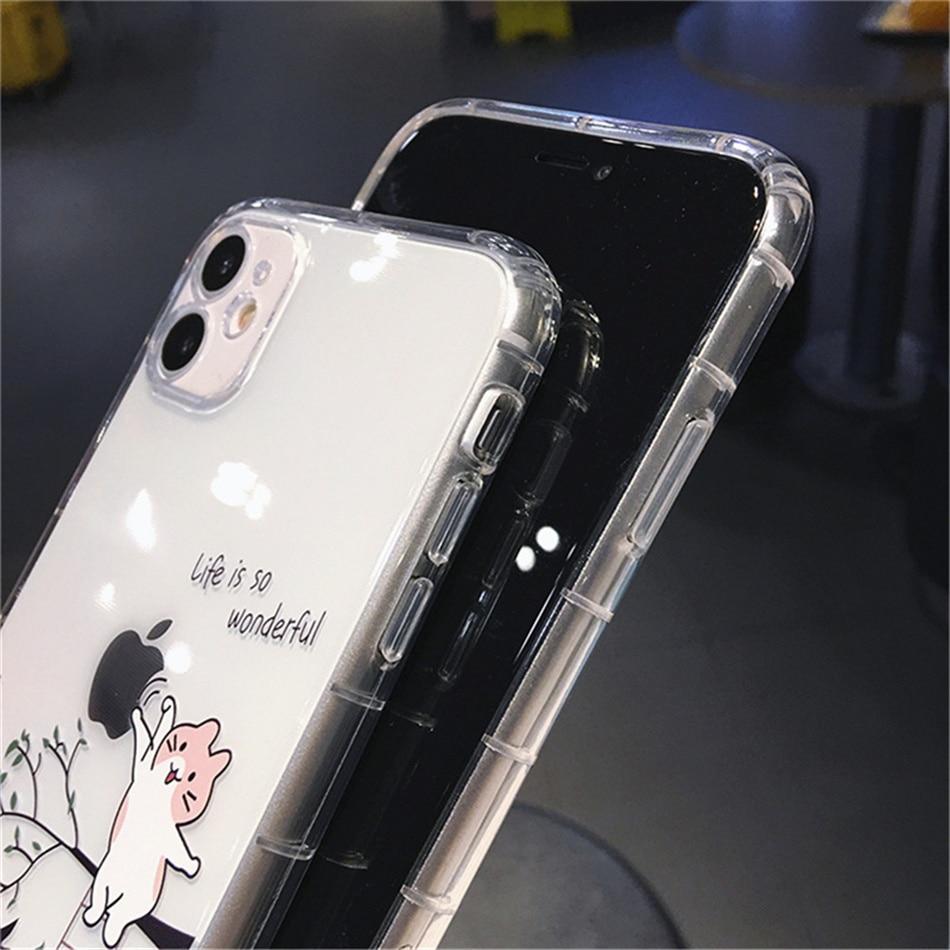 Cute Cat Painting iPhone Case - A-1 Thread Vault