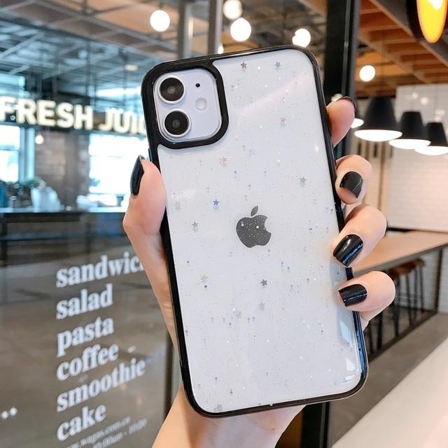 Glitter Star Sequins iPhone Case - A-1 Thread Vault