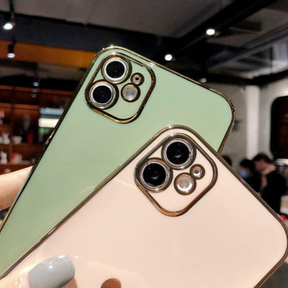 Protective Electroplated Love Heart iPhone Case - A-1 Thread Vault