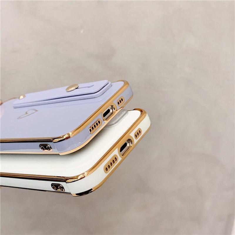 Wrist Strap Electroplated Bumper iPhone Case - A-1 Thread Vault