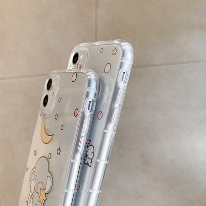 Cartoon Elephant Shockproof iPhone Case - A-1 Thread Vault