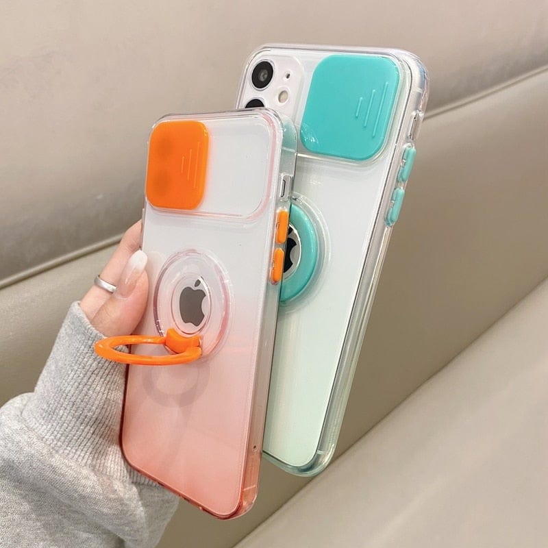Gradient Camera Protection iPhone Case - A-1 Thread Vault