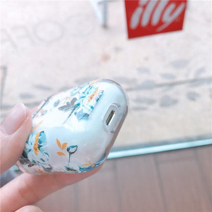 Watercolor Floral Apple Airpods Case - A-1 Thread Vault