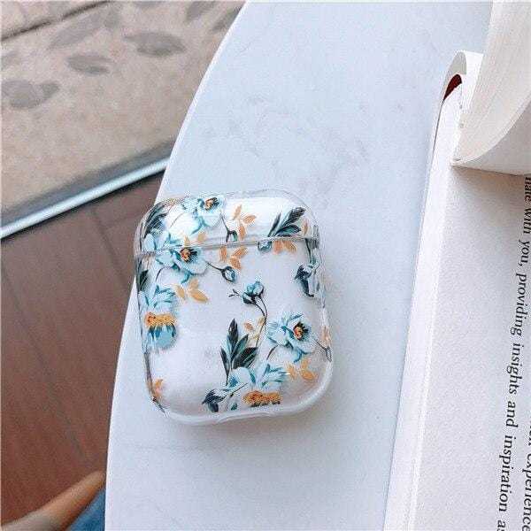 Watercolor Floral Apple Airpods Case - A-1 Thread Vault