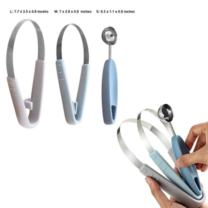 Professional 3-In-1 Stainless Steel Watermelon Melon Baller Scoop Seed Remover Fruit Carving Tool Set - A-1 Thread Vault