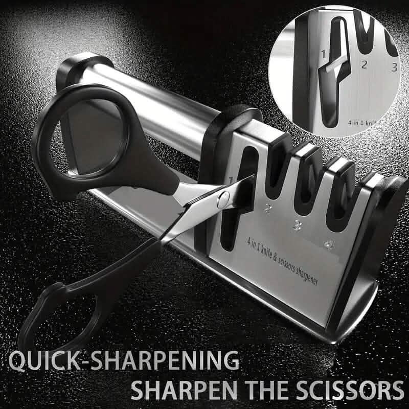 Professional 4-Stage Knife Sharpener Tool - A-1 Thread Vault