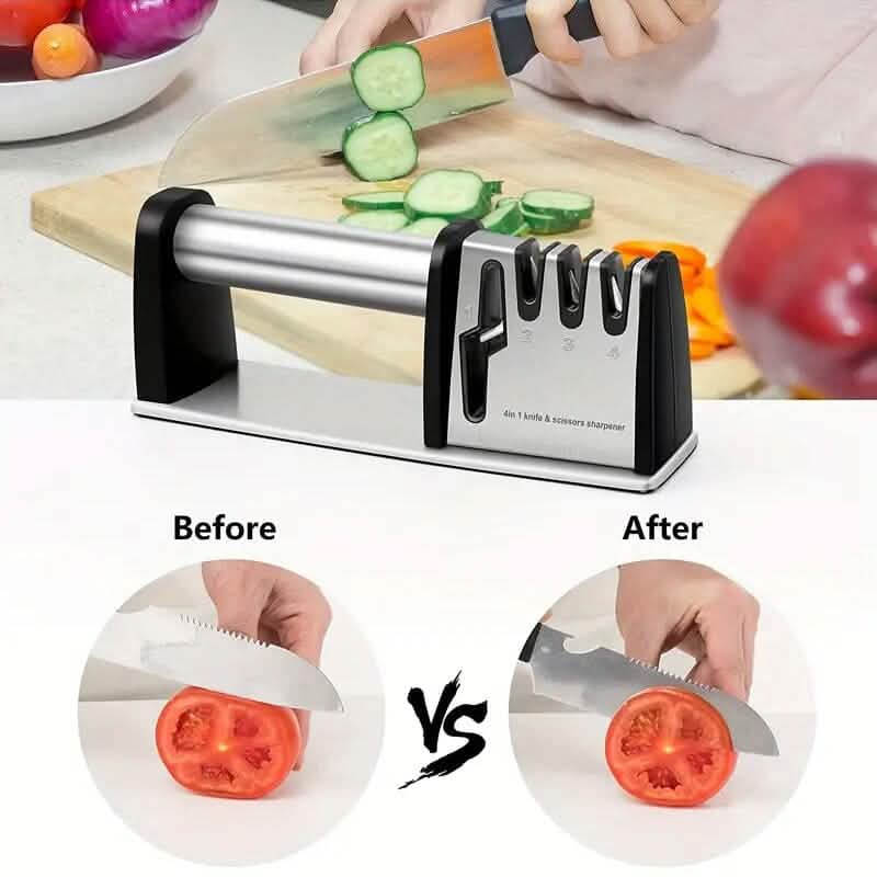 Professional 4-Stage Knife Sharpener Tool - A-1 Thread Vault