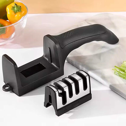 Professional Knife Sharpener 4 Stages Stone Tungsten Diamond Ceramic Tool - A-1 Thread Vault