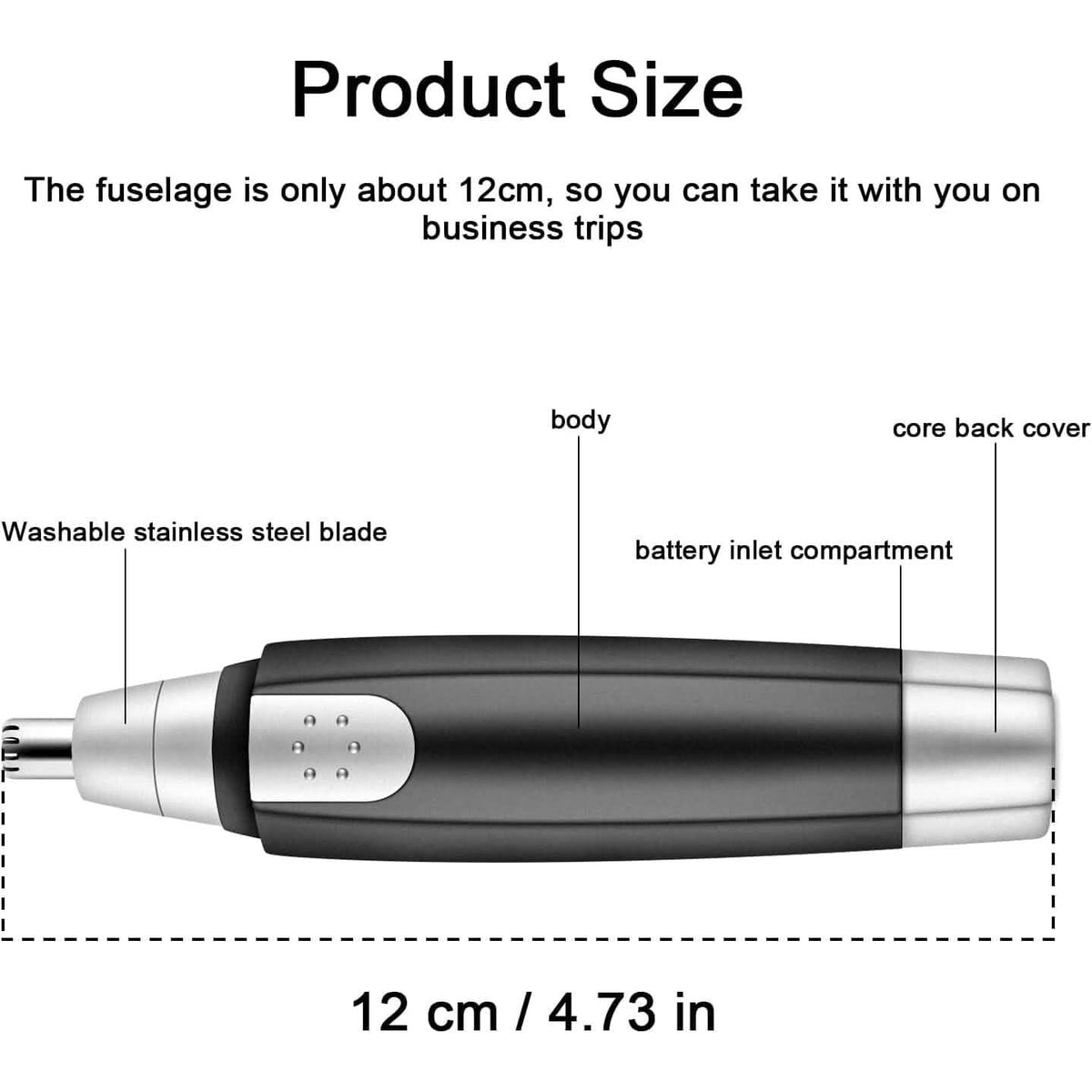 Professional Nose and Ear Hair Trimmer - A-1 Thread Vault