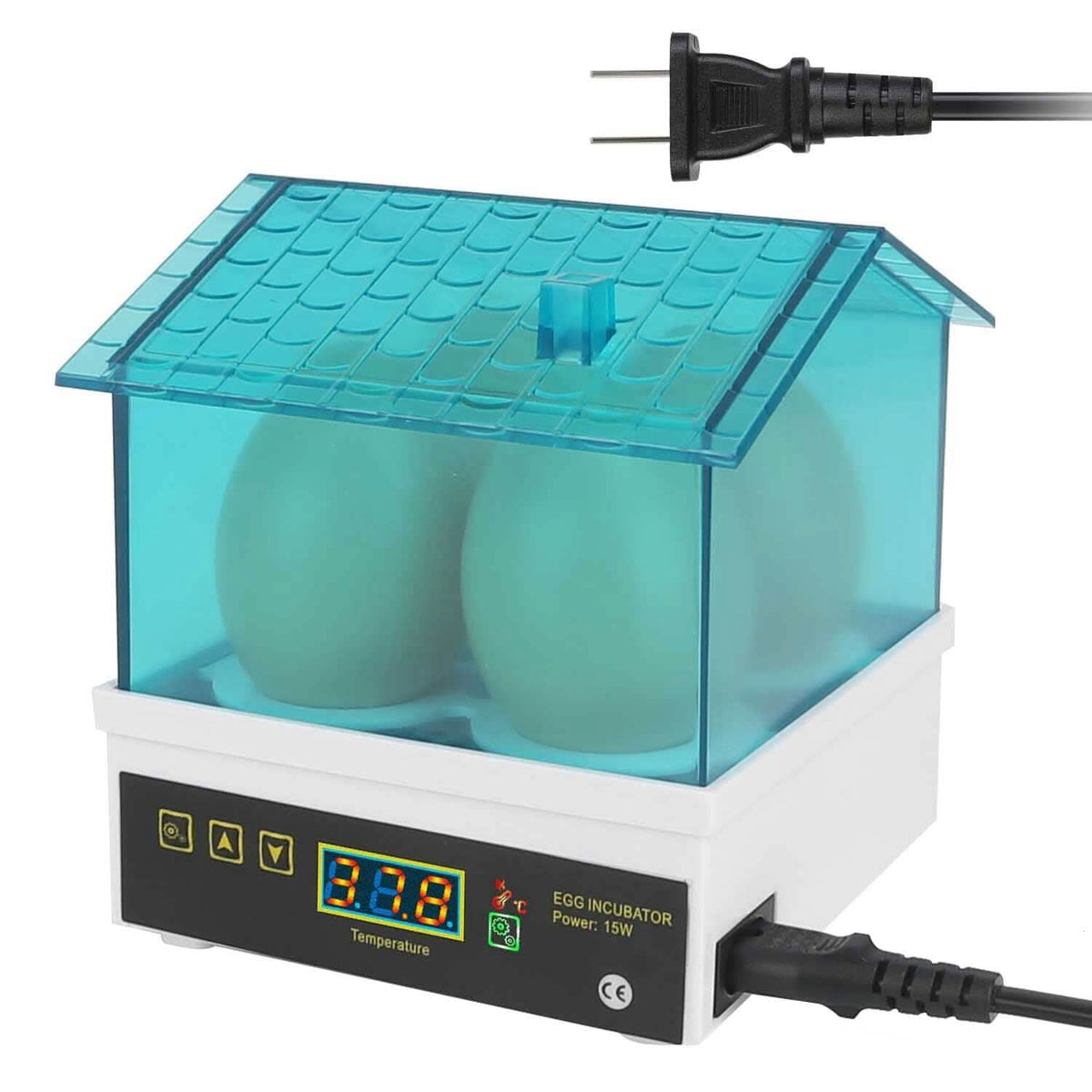 Professional Poultry Hatcher with Digital Display Automatic Temperature Humidity - A-1 Thread Vault