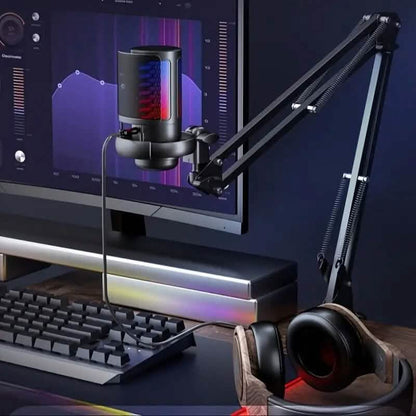 Professional Recording Microphone with Adjustable Cantilever Stand - A-1 Thread Vault