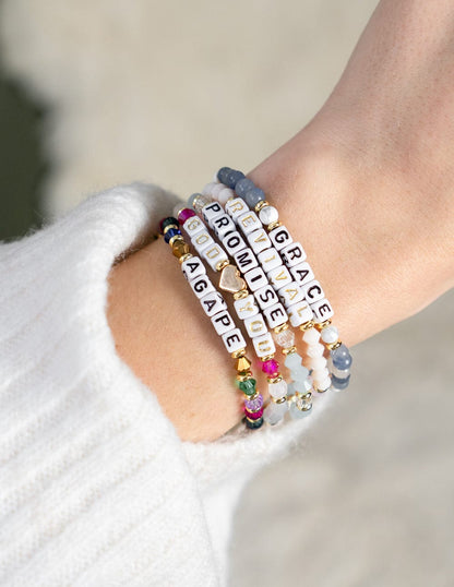 Promise Letter Bracelet - A-1 Thread Vault