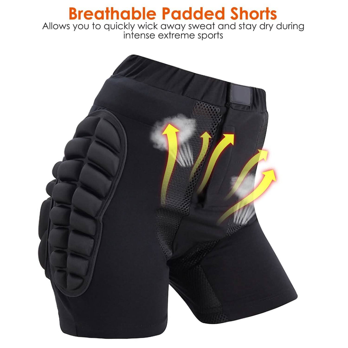 Protective Shorts for Skiing Snowboarding Skating Skateboarding - A-1 Thread Vault