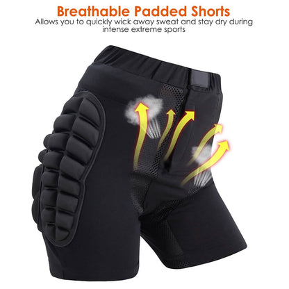 Protective Shorts for Skiing Snowboarding Skating Skateboarding - A-1 Thread Vault