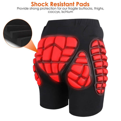 Protective Shorts for Skiing Snowboarding Skating Skateboarding - A-1 Thread Vault