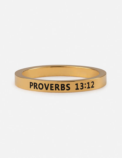 Proverbs 13:12 Ring - A-1 Thread Vault