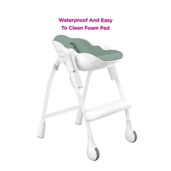 Oribel Cocoon High Chair. 3 Recline Option + Height Adjustable, Removable Tray (Refurbished) - A-1 Thread Vault