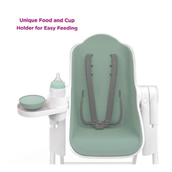 Oribel Cocoon High Chair. 3 Recline Option + Height Adjustable, Removable Tray (Refurbished) - A-1 Thread Vault