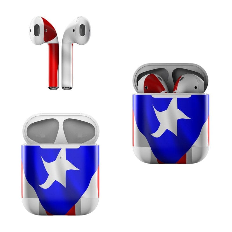 Puerto Rican Flag - Apple AirPods Skin - A-1 Thread Vault