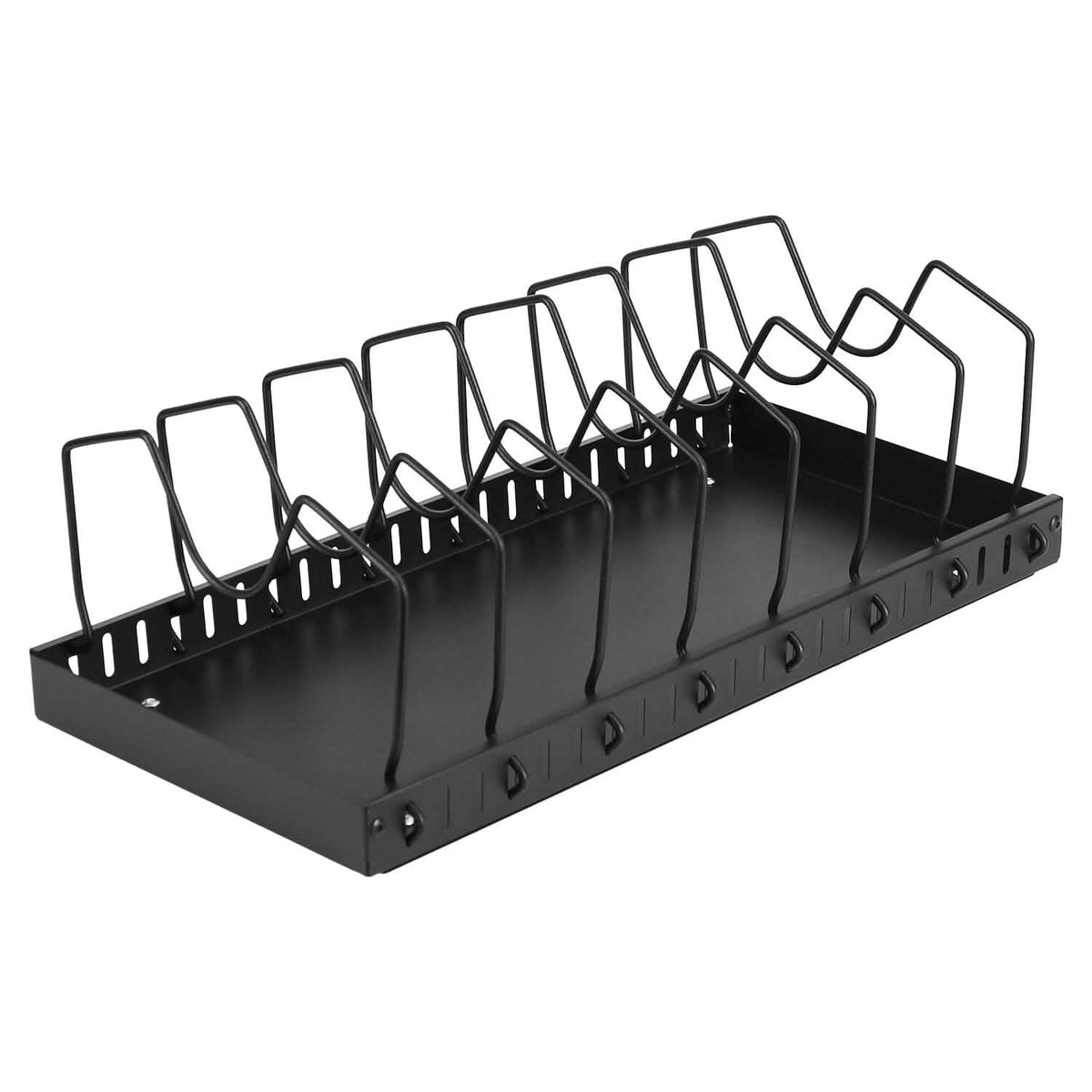 Pull Out Pots and Pans Organizer with 8 Adjustable Dividers - A-1 Thread Vault