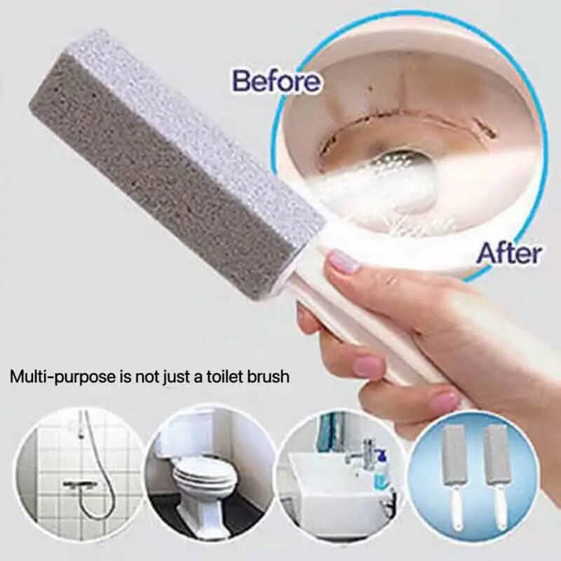 Pumice Toilet Brush Toilet Cleaner Stone with Handle - A-1 Thread Vault