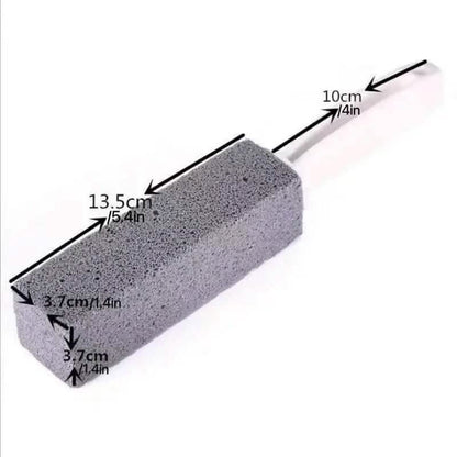 Pumice Toilet Brush Toilet Cleaner Stone with Handle - A-1 Thread Vault