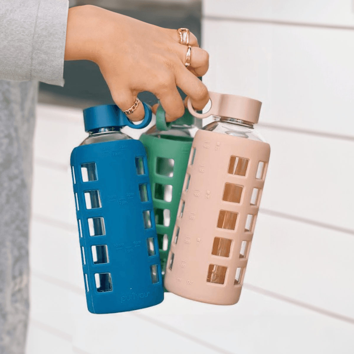 *purifyou Glass Water Bottles* - A-1 Thread Vault