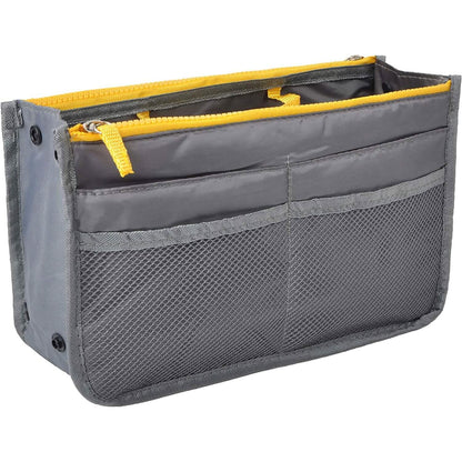 Purse Insert Storage Bag, Versatile Travel Organizer Bag Insert Cosmetic Bag With Multi-Pockets - A-1 Thread Vault