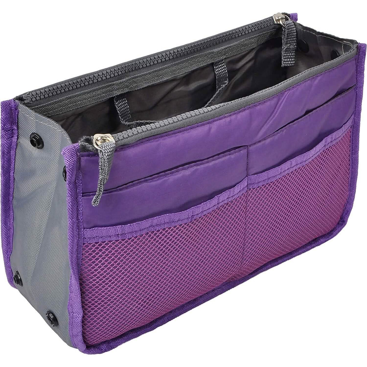 Purse Insert Storage Bag, Versatile Travel Organizer Bag Insert Cosmetic Bag With Multi-Pockets - A-1 Thread Vault