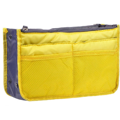 Purse Insert Storage Bag, Versatile Travel Organizer Bag Insert Cosmetic Bag With Multi-Pockets - A-1 Thread Vault