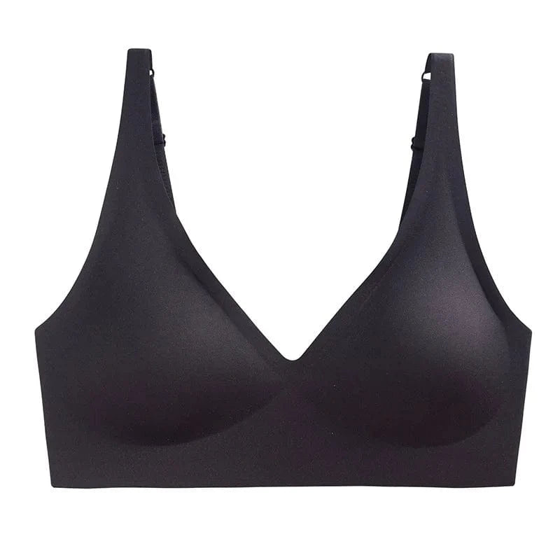 Push Up Seamless Bras For Women Non-wire Brassiere V-neck Bralette Removable Padded Sports Underwear Female Sexy Lingerie S-XXL - A-1 Thread Vault