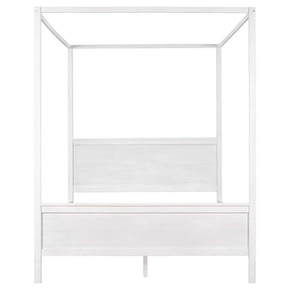 Queen Size Canopy Bed with 2 Nightstands - A-1 Thread Vault