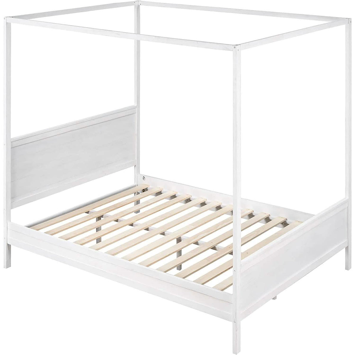 Queen Size Canopy Bed with 2 Nightstands - A-1 Thread Vault