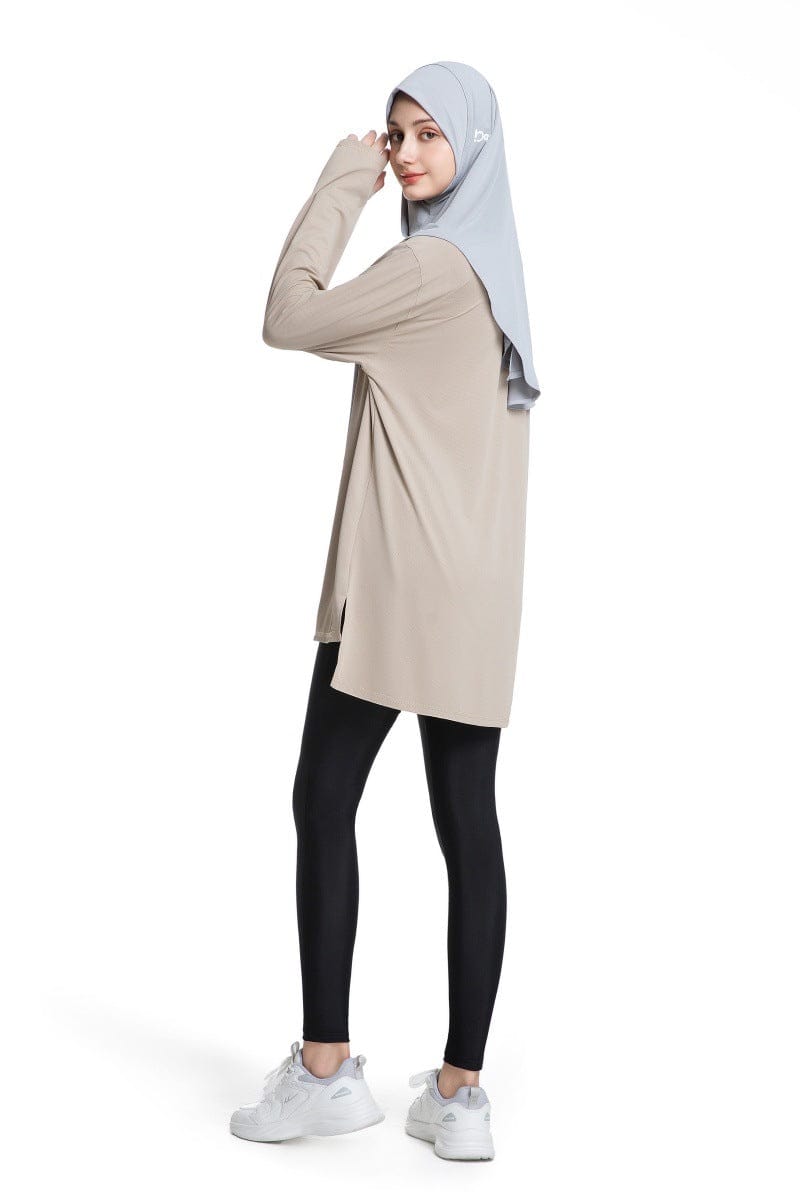 Quick-Dry Activewear with Thumb Holes Sports Top (MS289) - A-1 Thread Vault