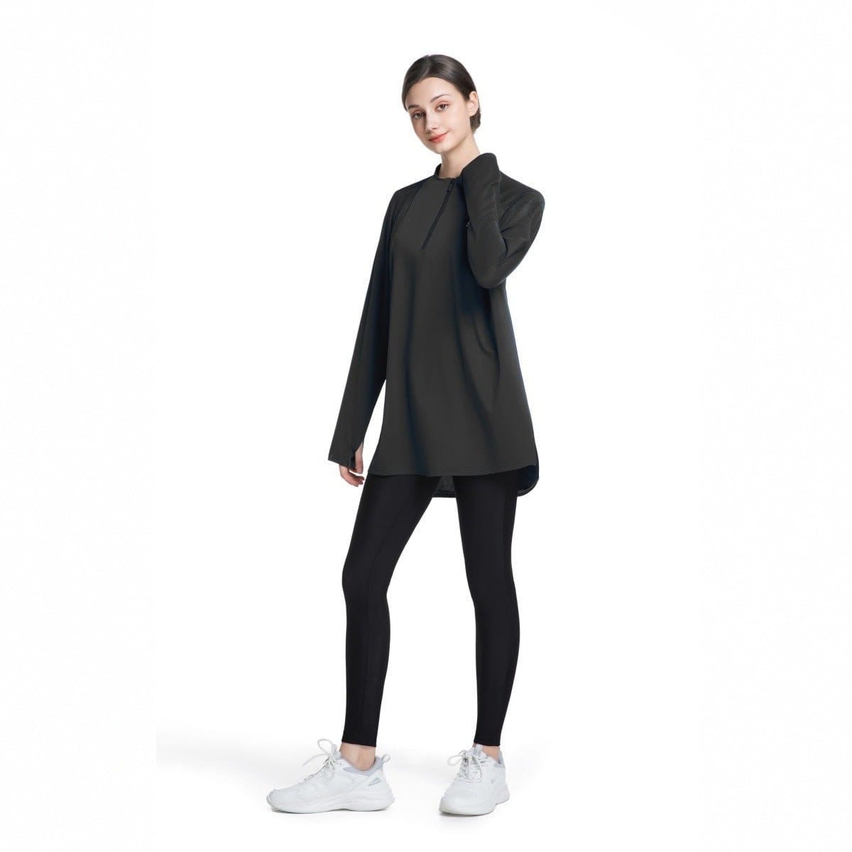 Quick-Dry Activewear with Thumb Holes Sports Top (MS289) - A-1 Thread Vault