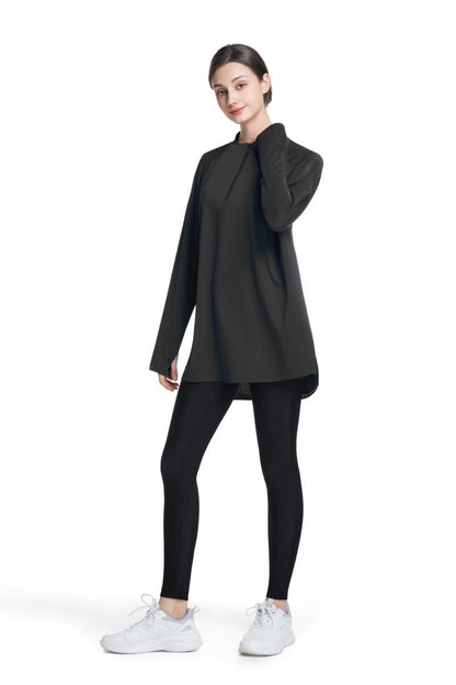 Quick-Dry Activewear with Thumb Holes Sports Top (MS289) - A-1 Thread Vault