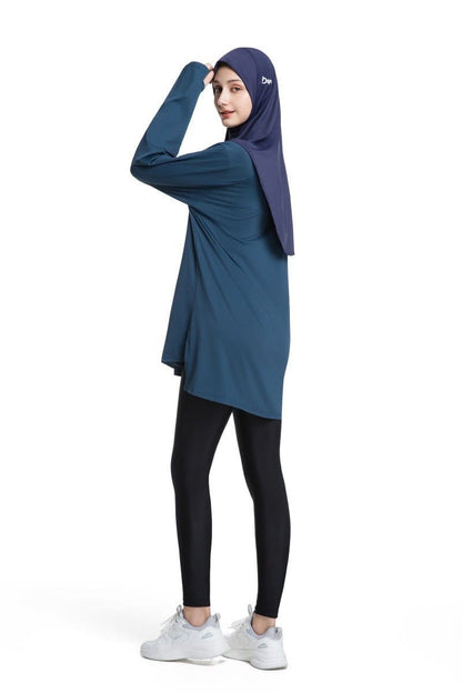 Quick-Dry Activewear with Thumb Holes Sports Top (MS289) - A-1 Thread Vault