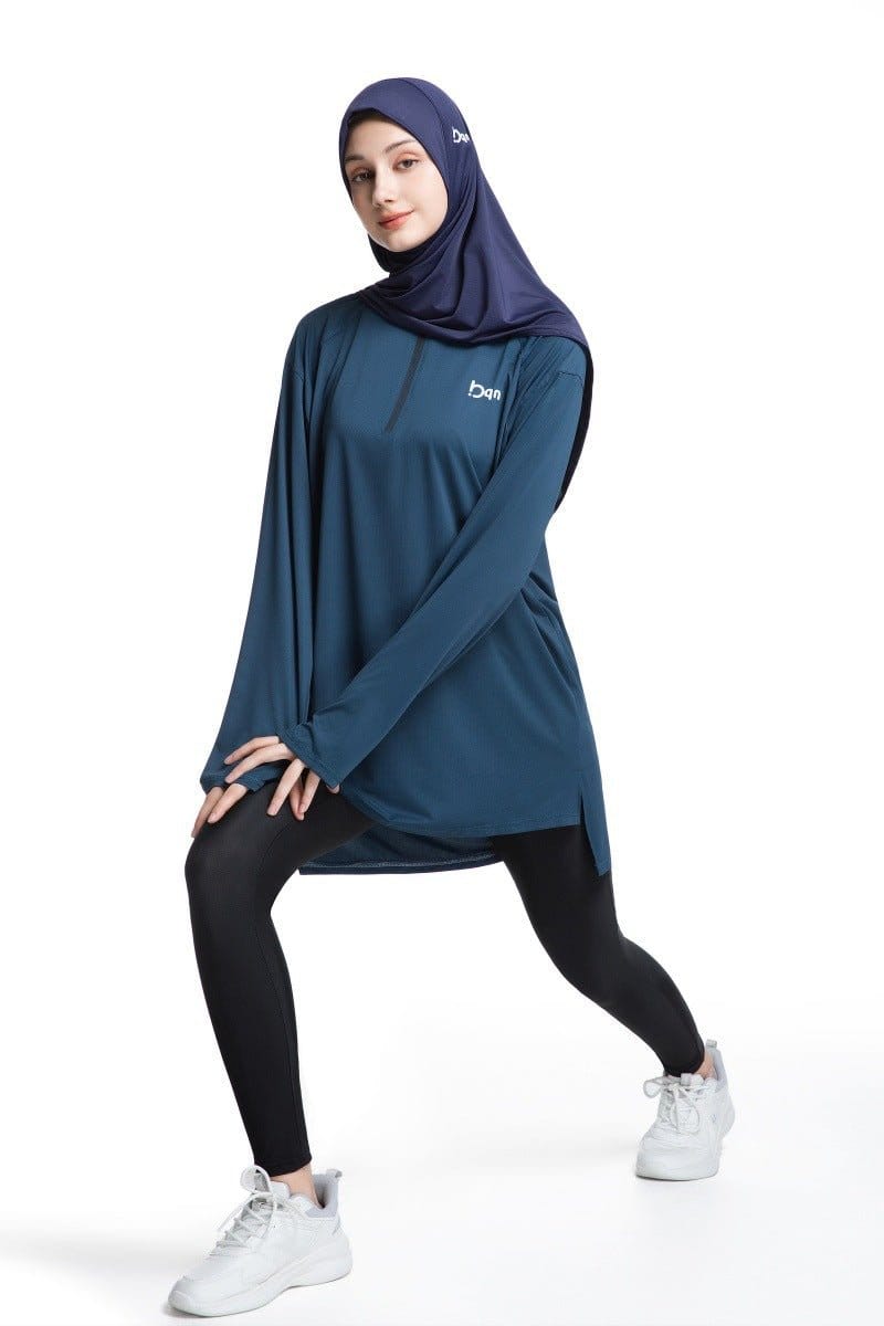 Quick-Dry Activewear with Thumb Holes Sports Top (MS289) - A-1 Thread Vault