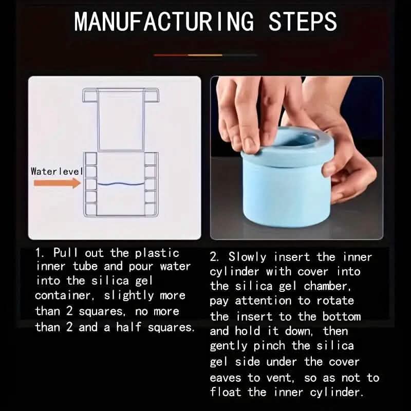 Quick Freezer Silicone Ice Cube Mold - A-1 Thread Vault