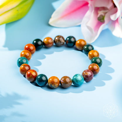 Quiet My Mind – Ocean Jasper Bracelet - A-1 Thread Vault