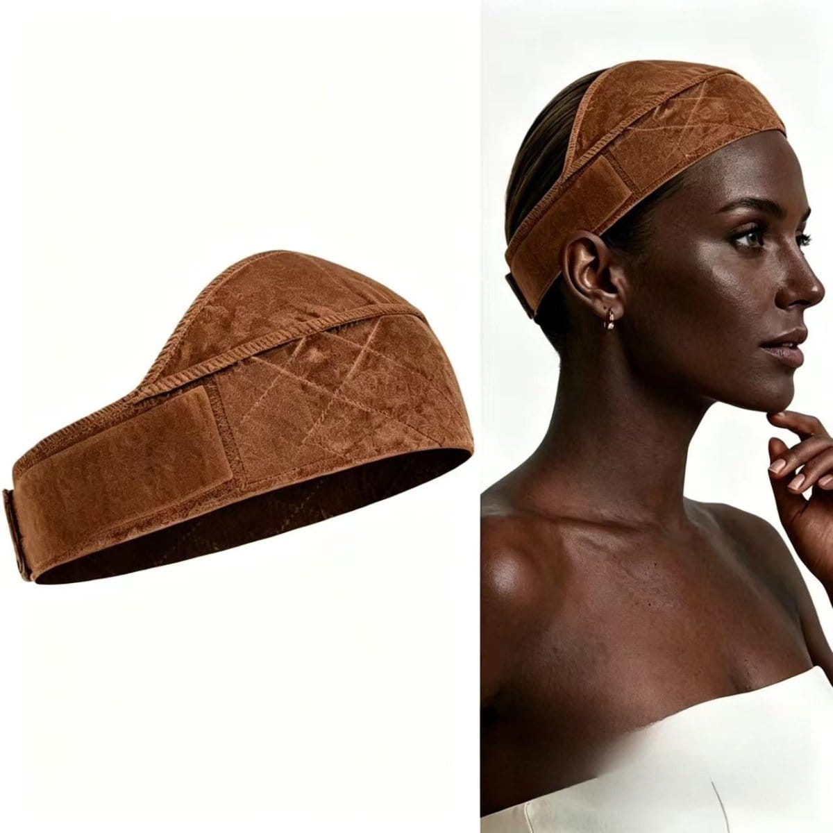 Quilted Elastic Hijab Grip Band(MAC433) - A-1 Thread Vault