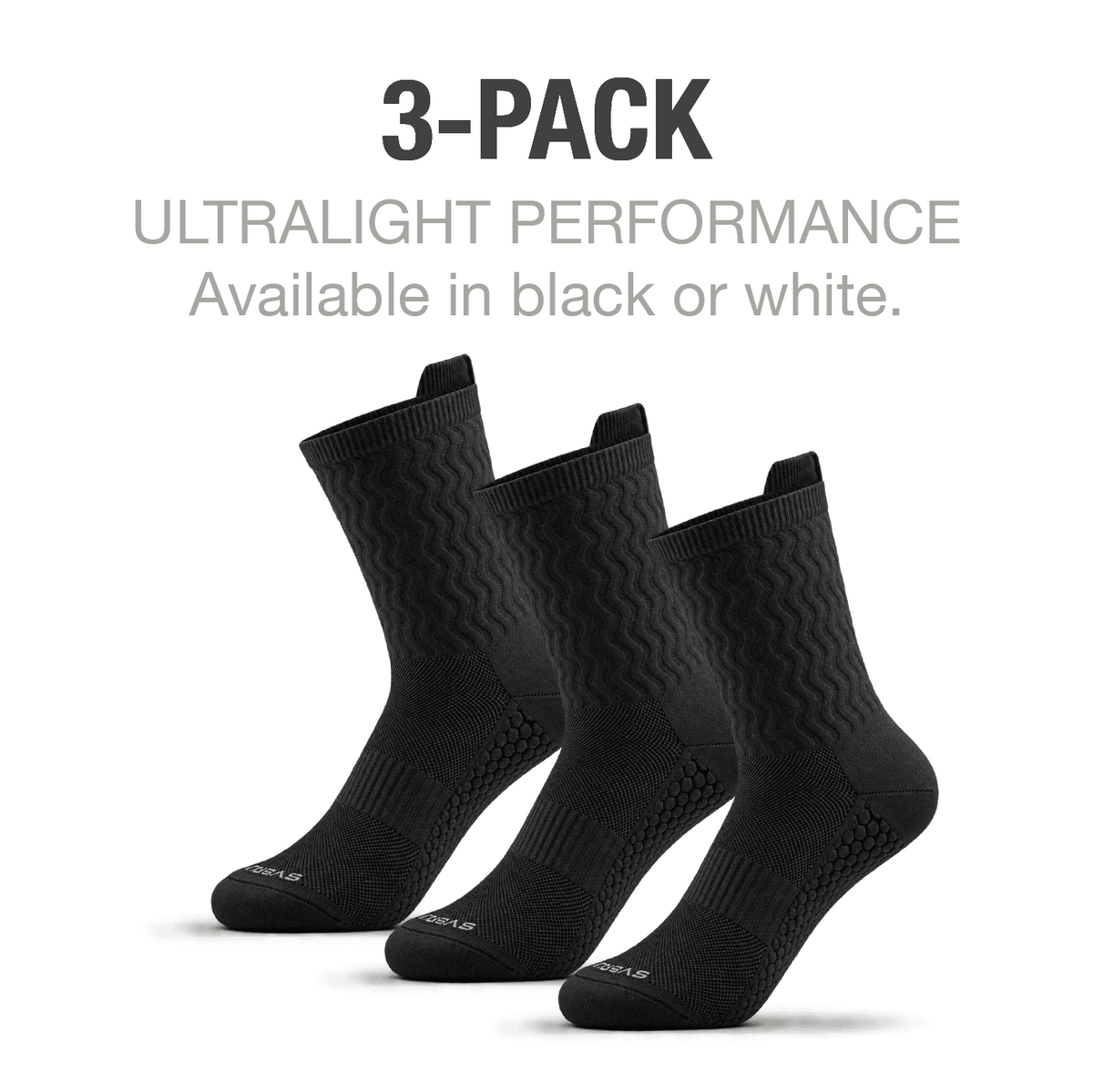 RaceKnit™ Ultralight Cooling Crew Socks - A-1 Thread Vault