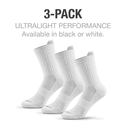 RaceKnit™ Ultralight Cooling Crew Socks - A-1 Thread Vault