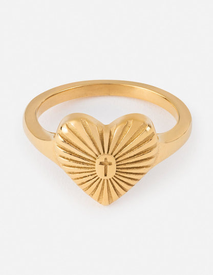 Radiant Heart Ring - A-1 Thread Vault