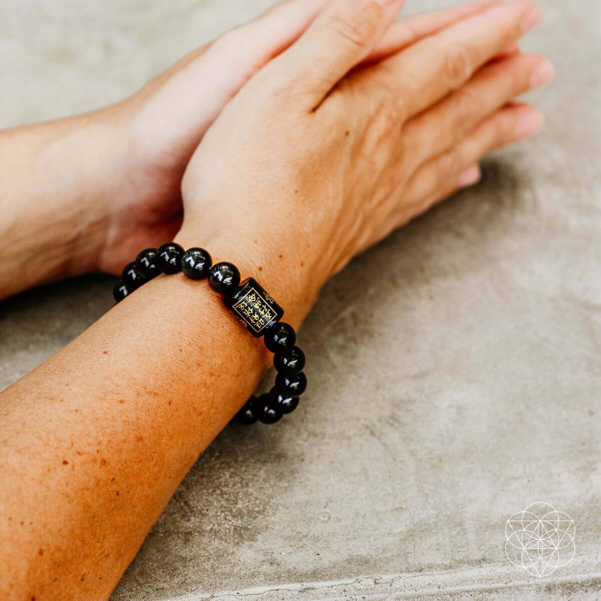 Rainbow Obsidian Protection Bracelet - A-1 Thread Vault